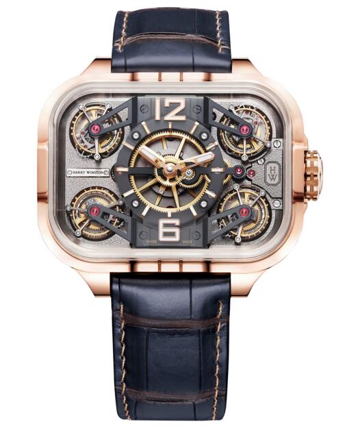 Harry Winston Histoire de Tourbillon 10 HCOMQT53RR001 watch fake